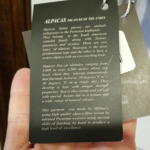 100% Baby Alpaca sweater - Picture 6 of 7